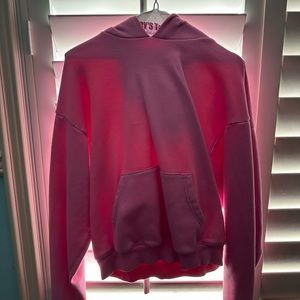 cotton fleece bubblegum hoodie